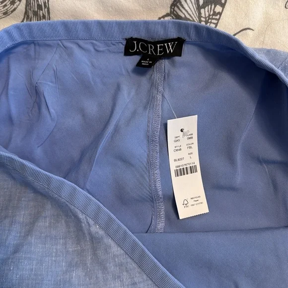 J.Crew Gwyneth slip skirt in linen CI648 - Picture 3 of 8